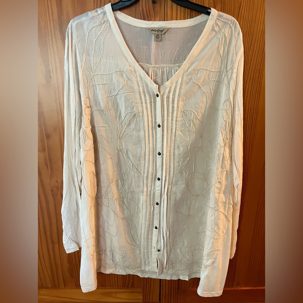 Lucky Brand Button-Up Women’s Top